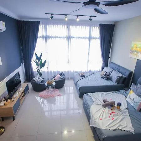 Twin Tower Residence By The One - 10M Walk To Jb Custom & Ciq Johor Bahru Exterior photo